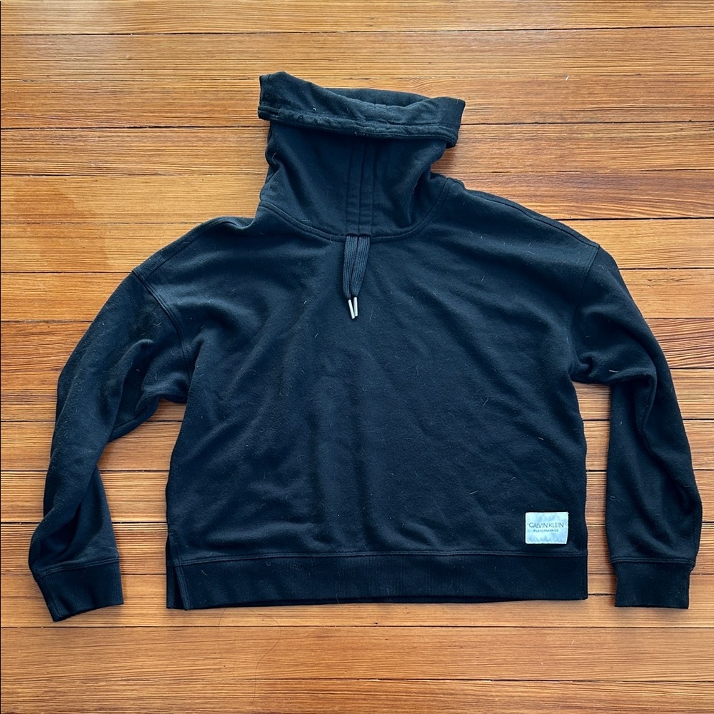 Calvin Klein Performance roll neck sweatshirt